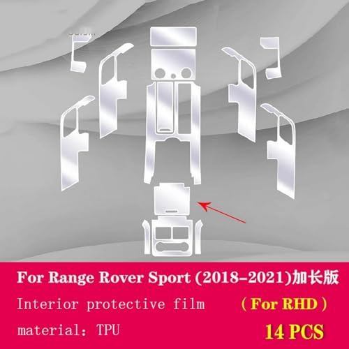 Protection tactile Range Rover Sport 2018-2021 contre rayures et traces