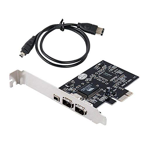 RANDWICK Firewire Card,PCIe Firewire 800 Adapter for Windows 10