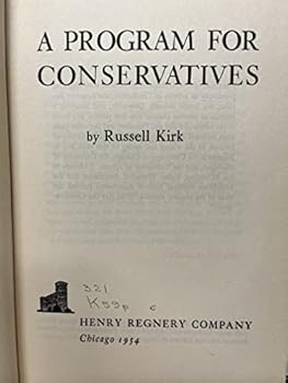 Hardcover A Program for Conservatives Book
