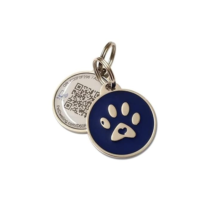 Buy Pet Dwelling Smart QR CodeNFC Pet ID Tag Dog Tags Cat Tags Online Pet Profile