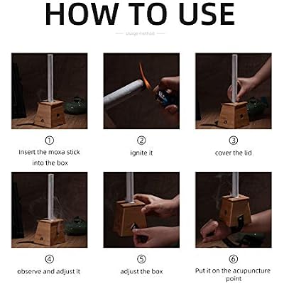 10PCS/Box Chinese Herb Moxa Stick 15:1 3 Year Chen High Purity Moxibustion Roll