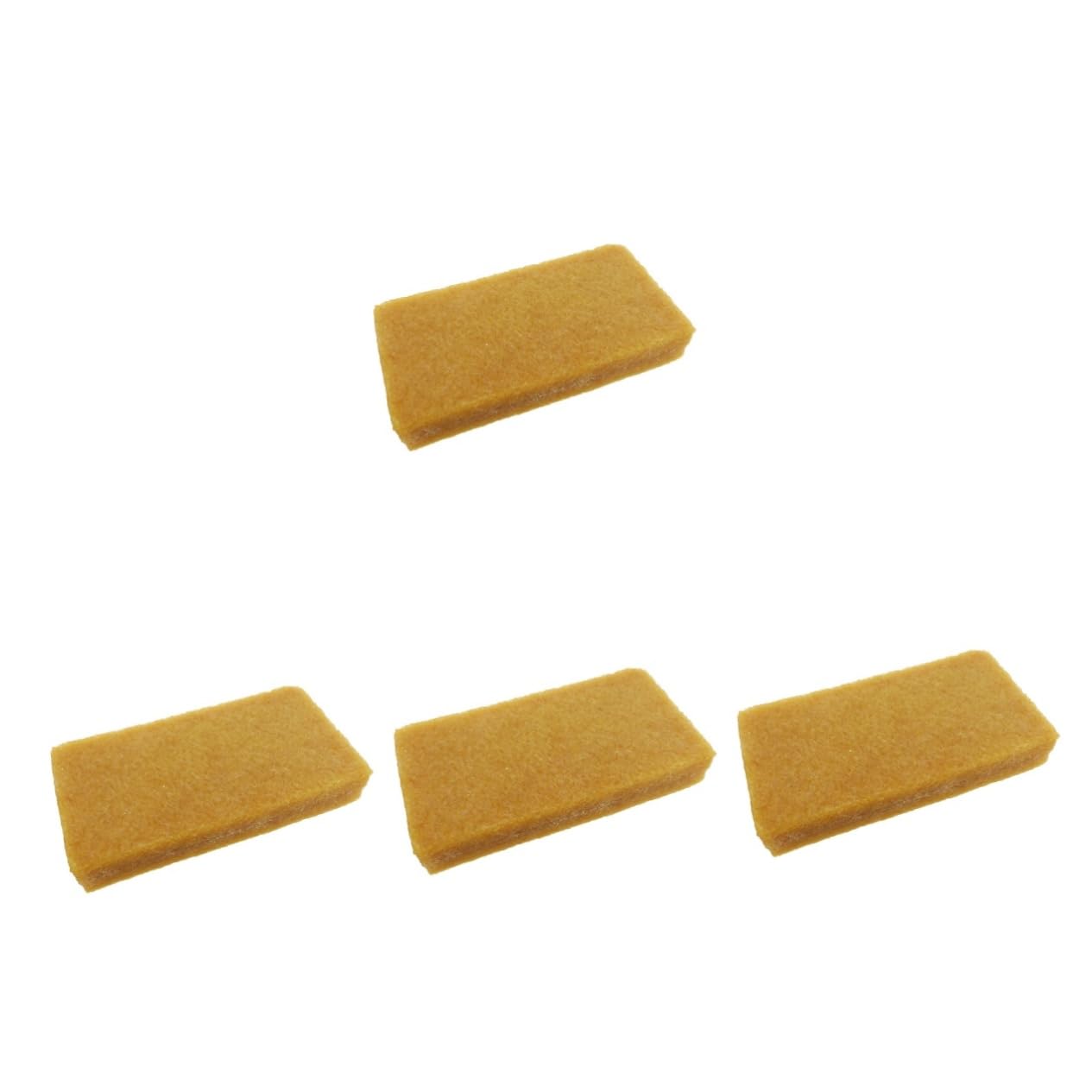 Lot de 4 bandes adhésives pour enlever les chaussures en cuir et daim de façon propre