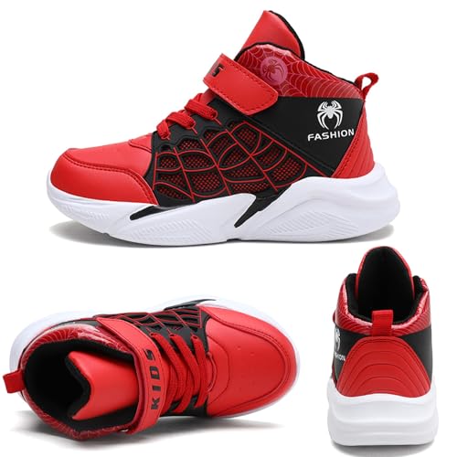 Kids Shoes Basketball Shoes for Boys Skateboarding Shoes Running Trainer Walking Breathable Sport Athletic Shoes Size 103