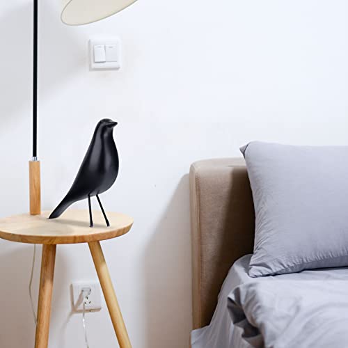 Xiyouqi Bird Figurine Decor, Bird Statue And Sculpture Home Decor, Modern Minimalist Style Birds Decorative Ornaments For Living Room, Bedroom, Office Desktop, Cabinets (Black) #TOP5
