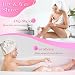 Electric Razors for Women, Rechargeable Rotary Painless Shaver for Legs Bikini Facial Hair Removal, Body Wet/Dry Razor Water Resistant Grooming Kit, Cordless Womens Trimmer for Grooming (Pink)