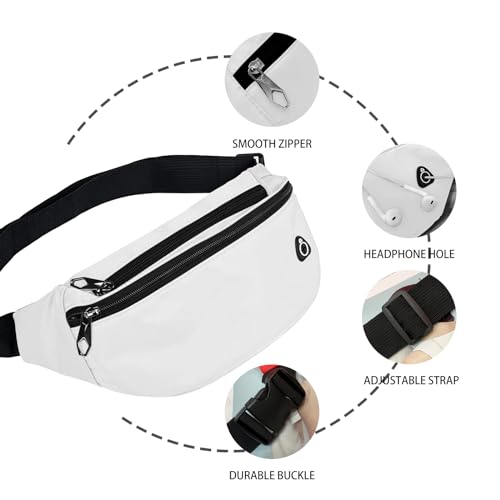 Image of ZOORON Fanny Pack Waist Bag Travel Pocket Chest Shoulder Bag Running Belt