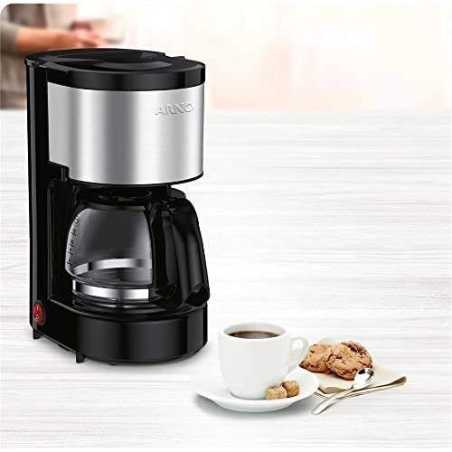 Cafeteira Filtro Perfectta 600ml Cfpi Arno Perfectta Preto E Inox 220v