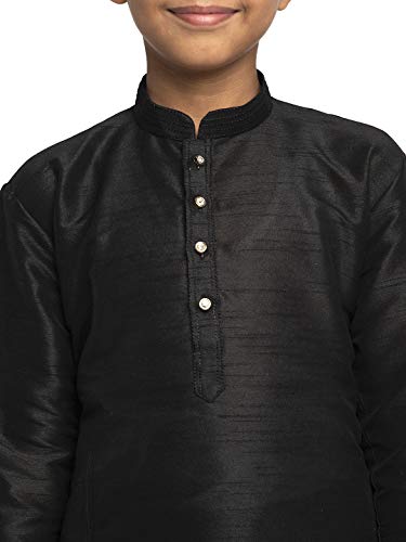 Image of KRAFT INDIA Boys Silk Kurta Churidar