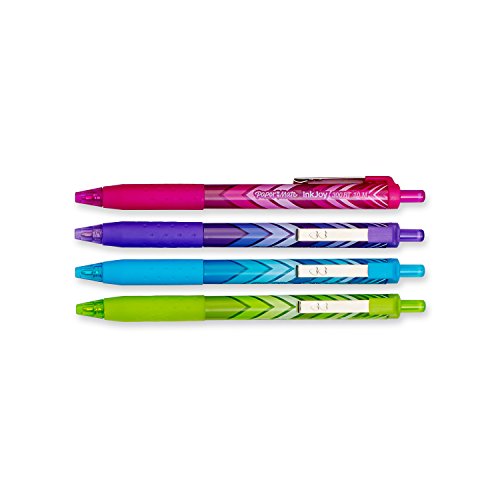 Image of Paper Mate InkJoy 300RT Retractable Ballpoint Pens, Medium Point, Assorted, 4 Pack (1945906)