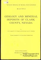 Geology and Mineral Deposits of Clark County, Nevada B004BDY1FM Book Cover