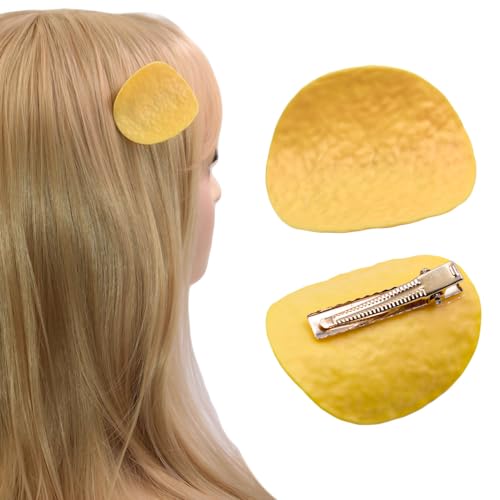 4 Pinzas para Pelo en Forma de Papas Fritas Simuladas miniatura 2
