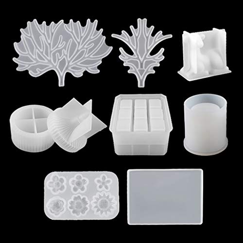 HELYZQ Molde para bandeja de exibição de joias de cervo para maquiagem, kit de moldes de batom