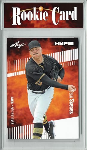 Certified Mint+ Paul Skenes 2023 Leaf HYPE #132 Only 5000 Made Rookie Card Pittsburgh Pirates