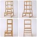 Kitchen Step Stool for Kids with Safety Rail,Toddler Standing Tower for Kitchen Counter, Baby Montessori Stool,Solid Wood Construction,Natural