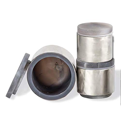 Tanque de molienda planetaria acero inoxidable 250ml miniatura 2