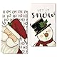 RYMAUP 2er Set Weihnachtsdeko Innen Geschirrtücher Weihnachtsdeko Geschirrtuch Weihnachtsdeko Tischdeko Weihnachten 40x60CM Tischdeko Küche