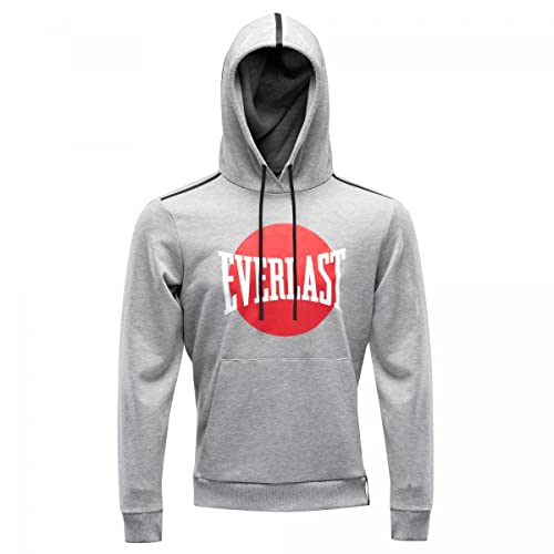 SWEAT A CAPUCHE EVERLAST HOMME - Couleur HEATHER GREY - Taille: L