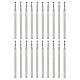 QUARKZMAN 20 Stück Diamantschleifkopf 1,5 mm Durchmesser 3/32 Schaft Carving Bohrer Kugelkopf Drehwerkzeug zum Schleifen, Polieren, Gravieren von Jade, Schmuck, Steine, Keramik