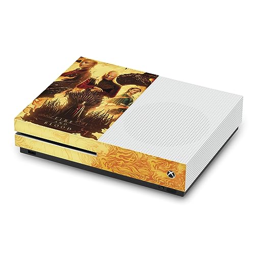 Peau autocollant Xbox One S House of The Dragon, autocollant de jeu vinyle console de salon