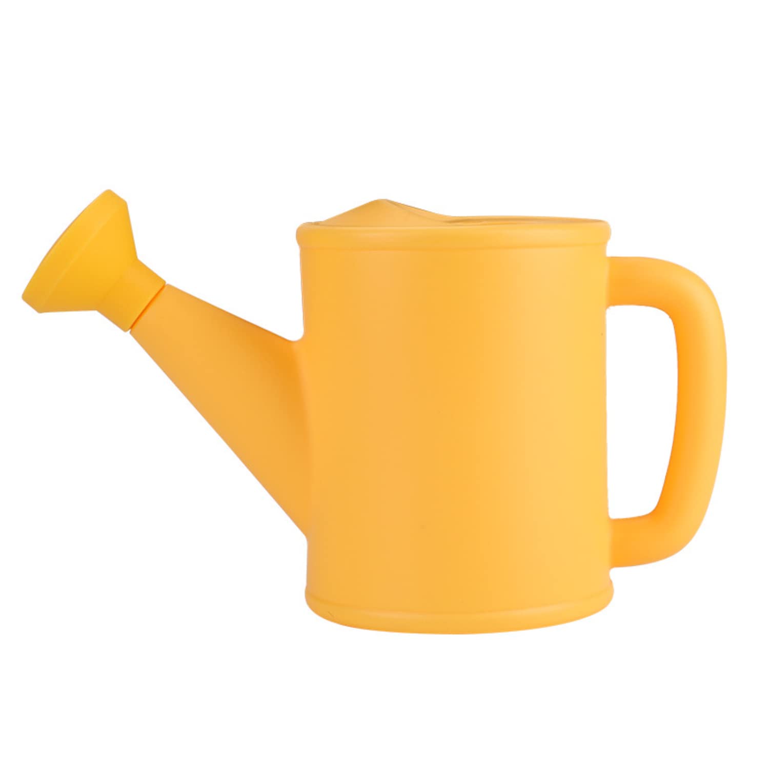 Small Watering Can for Kids, 700ml/23.7 Oz Plastic Watering Can for Indoor Plants Garden Flower (Yellow)