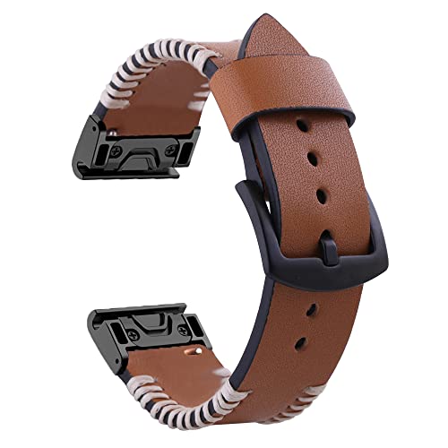 Correa de cuero para Garmin Fenix 6, la solución para vestir con elegancia