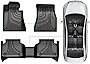 Car Floor Mats for Toyota Corolla Sedan 2020-2023 , Heavy Duty TPE All Weather Automotive Floor Mats, 1st & 2nd Row Full Set Rubber Floor Liners, Anti Skid Car Mats(not fit for Hatchback) , Black