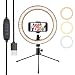 Ring Light 10" Selfie Ring Light with Remote Control 3 Light Modes & 10 Brightness Level and 120 Bulbs Dimmable Desktop Ringlight for YouTube Video/Live Stream/Makeup/Photography for iPhone Android