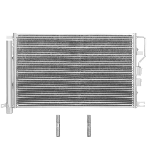Image of Air Conditioning A /C Condenser Compatible with Chevrolet Equinox /GMC Terrain # 4997, CN4997PFC, 23288135, 23400197, GM3030316
