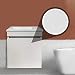 STARBATH PLUS Conjunto Mueble Baño Suspendido 40 x 22 cm Blanco Madera...