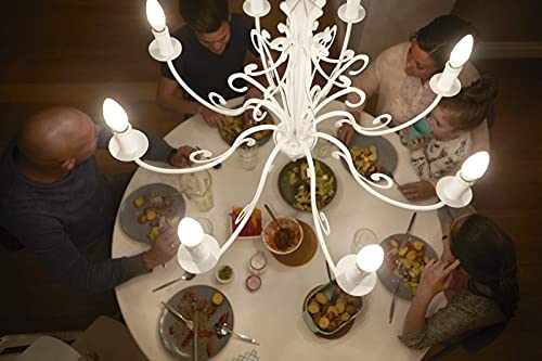 PHILIPS LED E14 Candle Light Bulbs, 4.9 W (40 W) - Warm White, Pack of 6 - Image 3