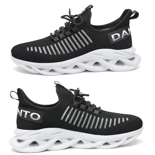 Dannto Scarpe da Ginnastica Uomo Donna Sneakers Running Sportive Basket Outdoor Respirabile Mesh Scarpe da Corsa Tennis Fitness Unisex