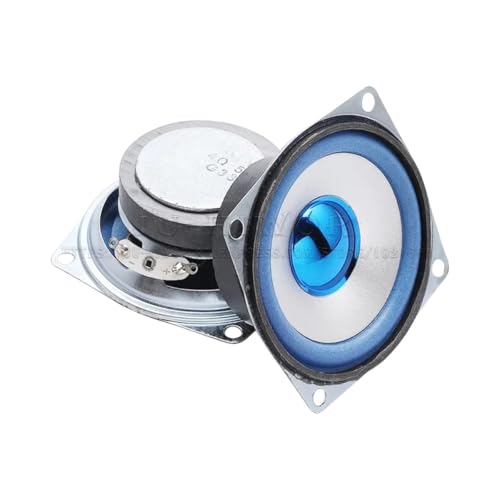 4 Ohm 5W Loudspeaker 66MM 2.5inch Square BT Musical Flowerpot Speaker 45MM External Magniticic Blue Foam Edge Dust Cap Height 28mm