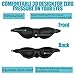 Moisture Chamber Glasses for Dry Eyes, Sleep Moisture Goggles for Dry Eye Night, 3D Eye Mask for Sleeping with Contoured Fit, Reusable Lightweight Moisture Chamber Sleep Mask