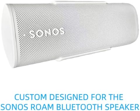 SONOS Roam Mount - Secure Low Profile Wall Mount Bracket for SONOS Roam Bluetooth Speaker | Indoor/Outdoor, Multi-Surface Use (Home, Car, Boat, Office) (White) image 3