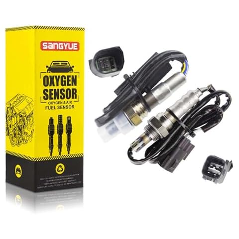 Sangyue 2X Oxygen O2 Sensor 1 & 2 for 2011 2012 2013 2014 Kia Sorento 2.4L Upstream + Downstream Cover