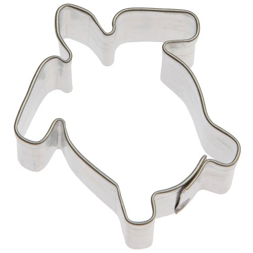 Miniature Sea Turtle Cookie Cutter 1.5 Inch - Made in the USA – Miniatures OTBP Cookie Cutters Tin Plated Steel Miniature Sea Turtle Cookie Mold