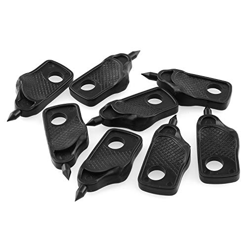 DGZZI Mini Drip Irrigation Hole Punch 8PCS Black 4mm Micro Irrigation Hole Punch Mini Garden Drip Pipe Piping Hydroponic Tube Cut Tool