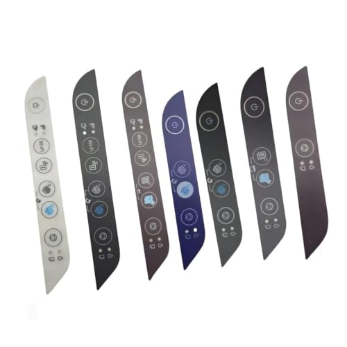 Autocollants de boutons panneau compatibles Epson 3150 3100 1110, stickers bleus de rechange