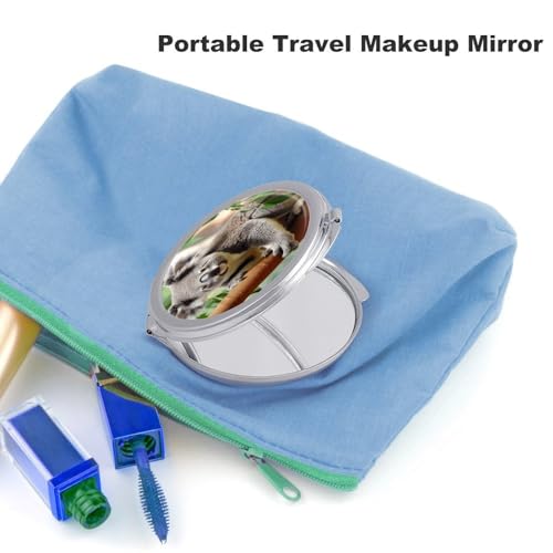 Espejo de Maquillaje Portátil Redondo Plegable Cute Koala miniatura 3