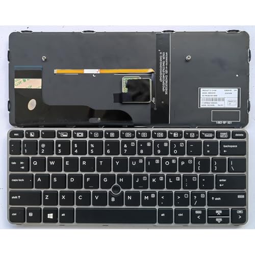 Clavier PC portable américain HP EliteBook 820 G4 G3 725 QWERTY Point Backlit US