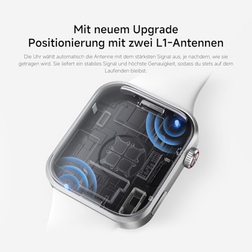 XIAOMI Redmi Watch 6, Smartwatch Damen, 24 Tage Akku, Schwarz