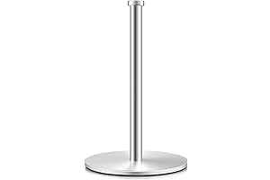 Freestanding Stainless Steel Paper Towel Holder Stand Counter Top