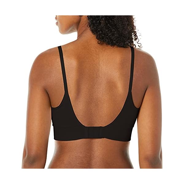 Warner's womens Comfort T Shirt Bra, Black, Medium US
