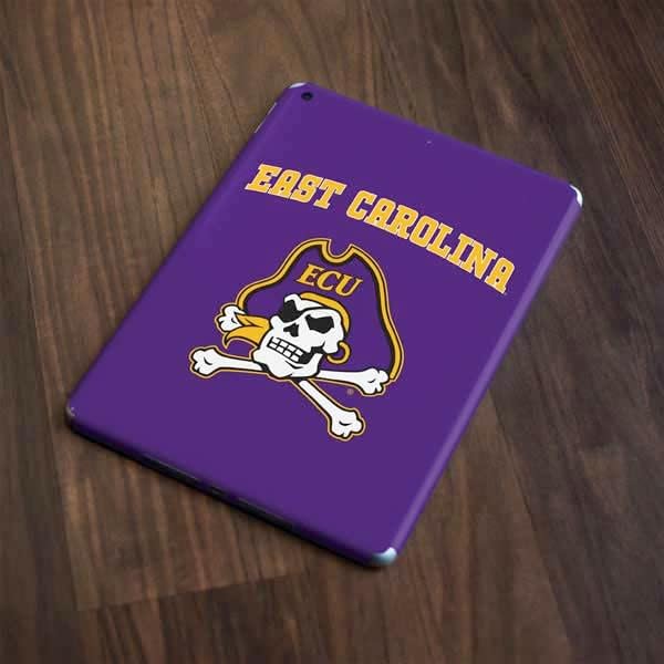 Skinit Decal Tablet Skin Compatible with iPad 9.7in (2018) - Officially Licensed College ECU Pirates Logo Design