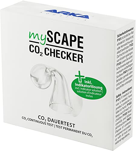 Inclusa soluzione indicatrice da 15 ml già pronta all’uso – semplice da riempire, posizionare e leggere – verde = ottimale, blu = CO₂ insufficiente, giallo = CO₂ eccessiva – nessun calcolo necessario.