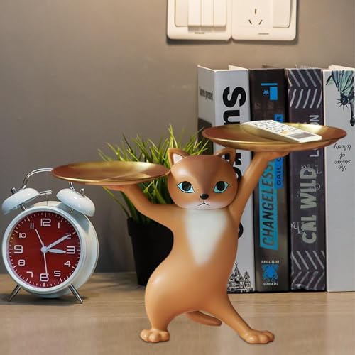 Boîte de rangement de statue de chat pour ne plus perdre ses clés - 4