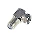 Mediabridge™ F-Type Right Angle Adapter - 90° Female to Male Connector - 5 Pack - (Part# CONN-F81-RA-5PK)