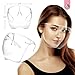 SAVILAND Nail Face Mask for Nail Drill: Salon Clear Visibility & Comfortable Wear Full Face Mask Splash Resistant Quicker Anti Fog Nail Art Tools for Nail Artists Enthusiasts Technicians Salon Studio