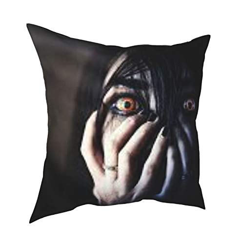 Hulili Hengjiang Weiang - Funda para cojín de fiesta de Halloween, 45 x 45 cm