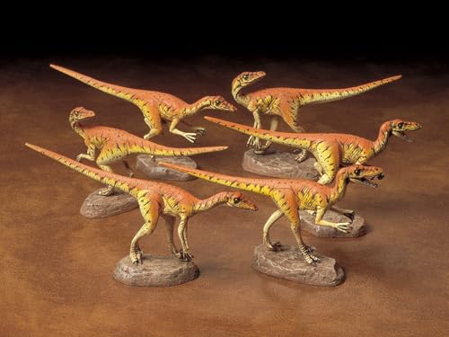 Tamiya 60105-1:35 Dinosaurs, Pack of 6
